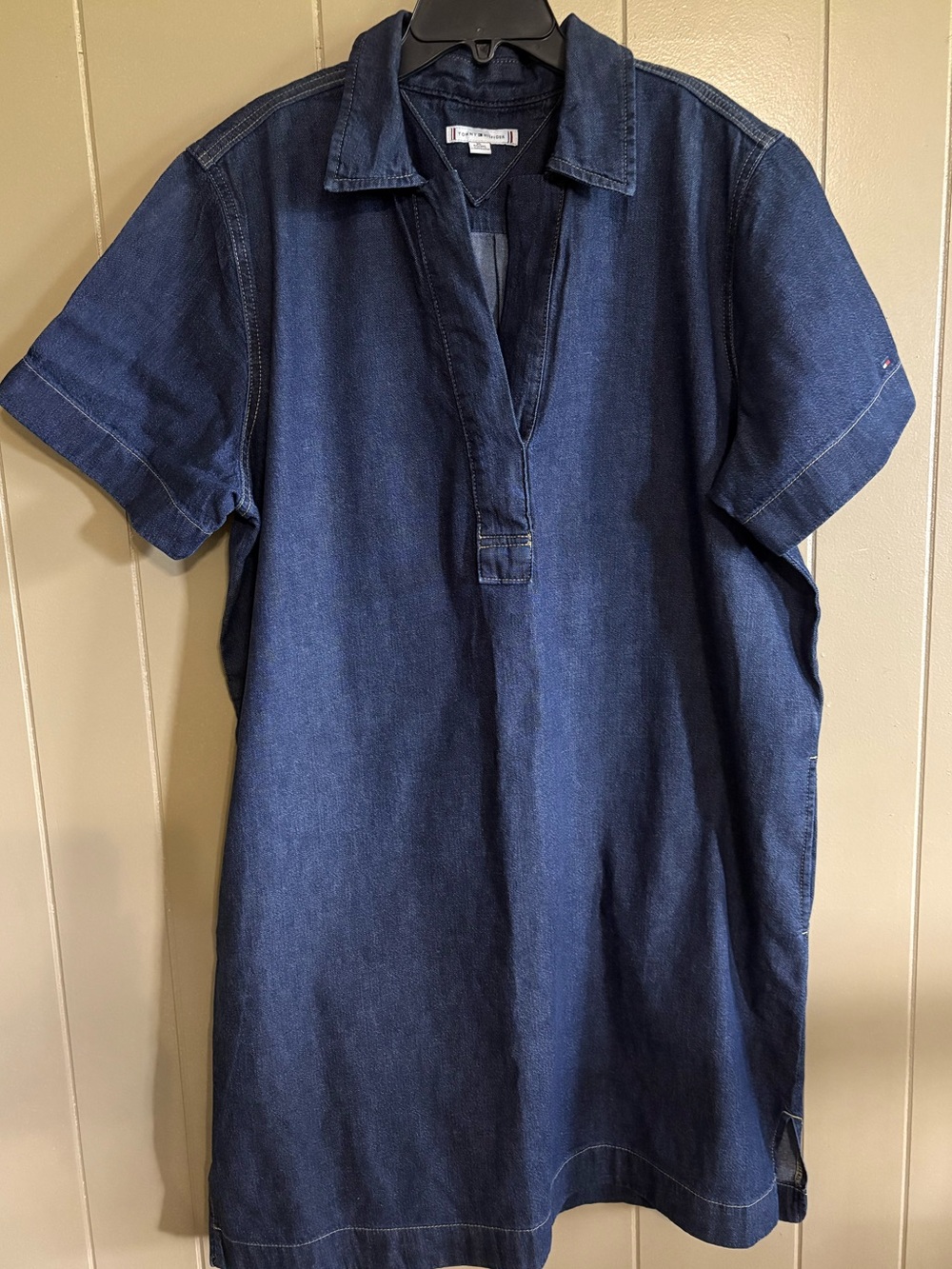Tommy Hilfiger denim pullover dress. XL